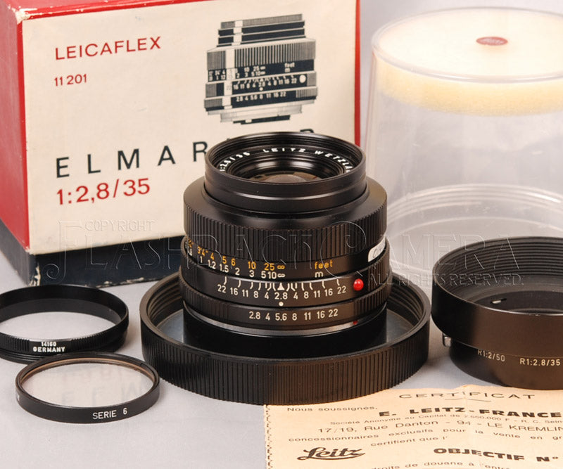 Elmarit-R 35mm f2.8 (2 cam) – FLASHBACK CAMERA