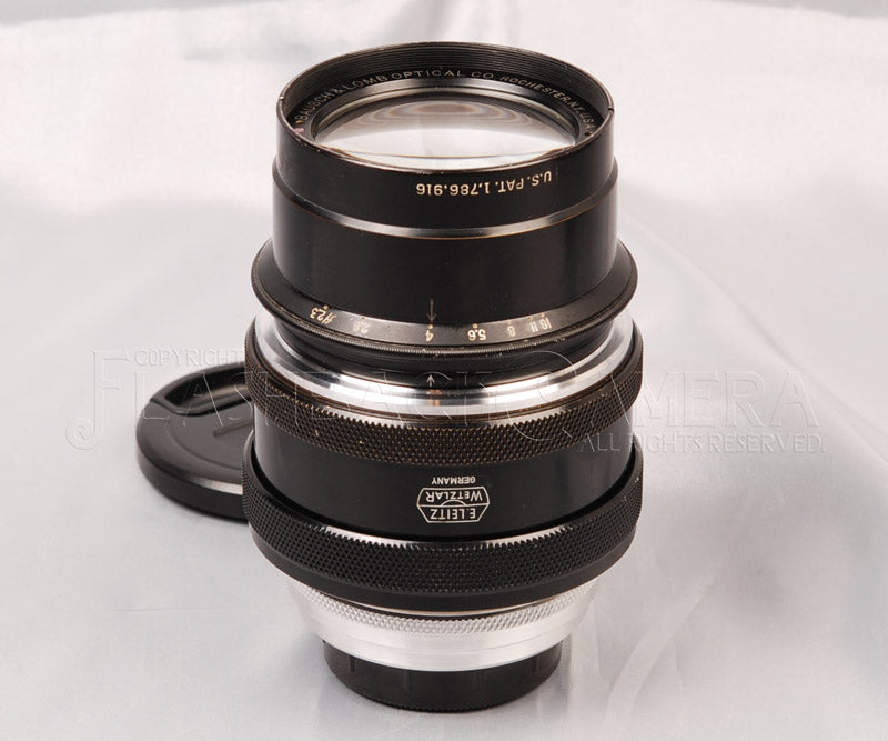 Bausch & Lomb Baltar 75mm T2.5 F/2.3 Cine Lens in Mitchell Mount Bausch & Lomb Baltar 75mm T2.5 F/2.3 Cine Lens in Mitchell Mount