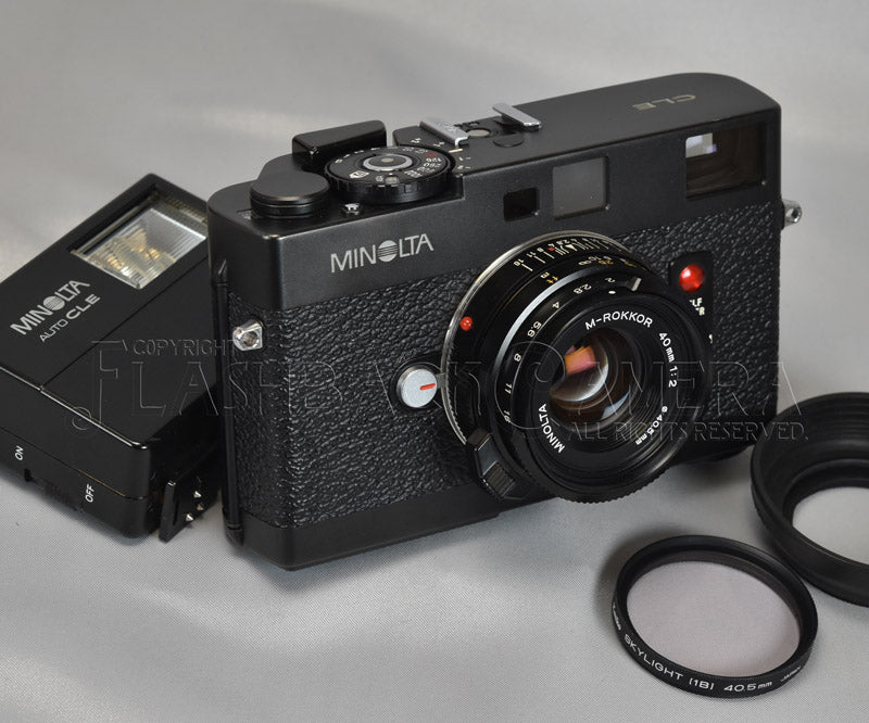 Minolta CLE + M-Rokkor 40mm f2 – FLASHBACK CAMERA