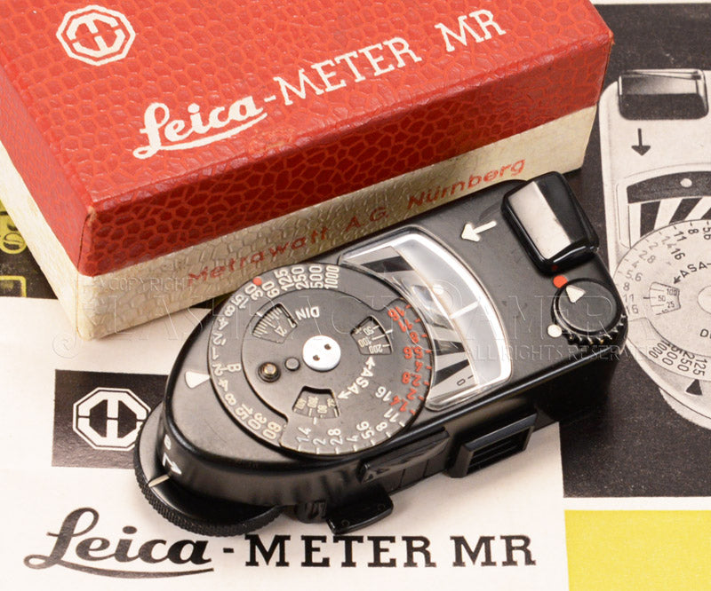 Leica Meter MR Black Paint – FLASHBACK CAMERA