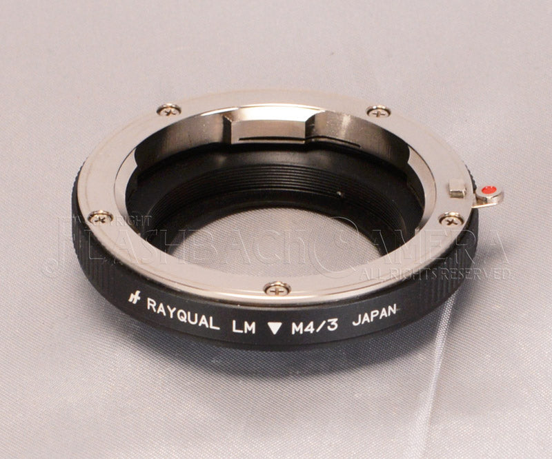 Rayqual Leica M to M4/3 Adapter – FLASHBACK CAMERA