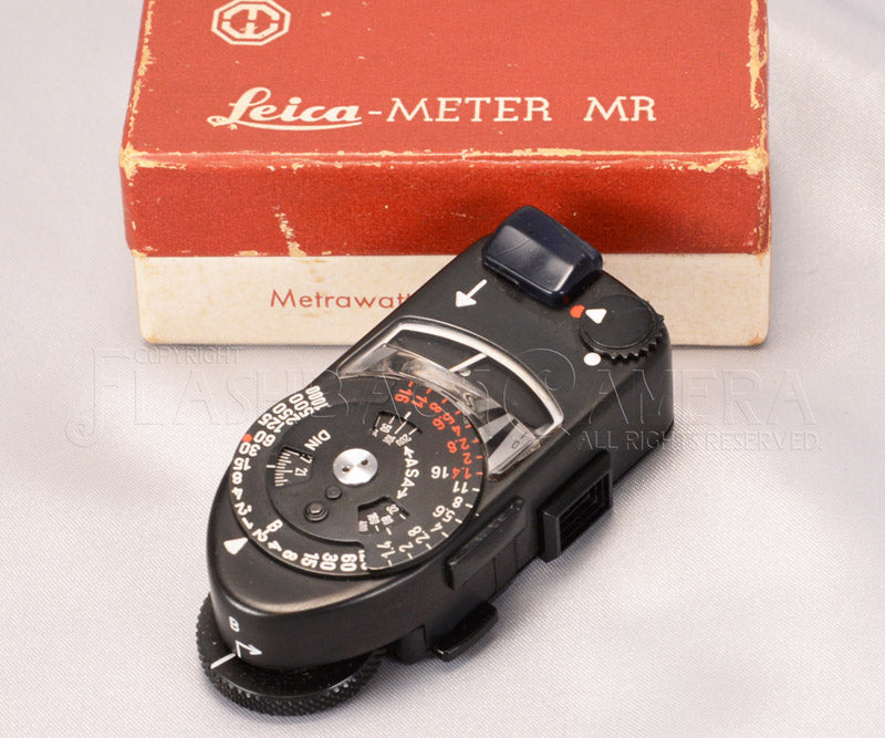 Leica Meter MR Black Chrome – FLASHBACK CAMERA