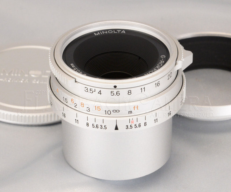 G-Rokkor 28mm f3.5 (L) Chrome – FLASHBACK CAMERA