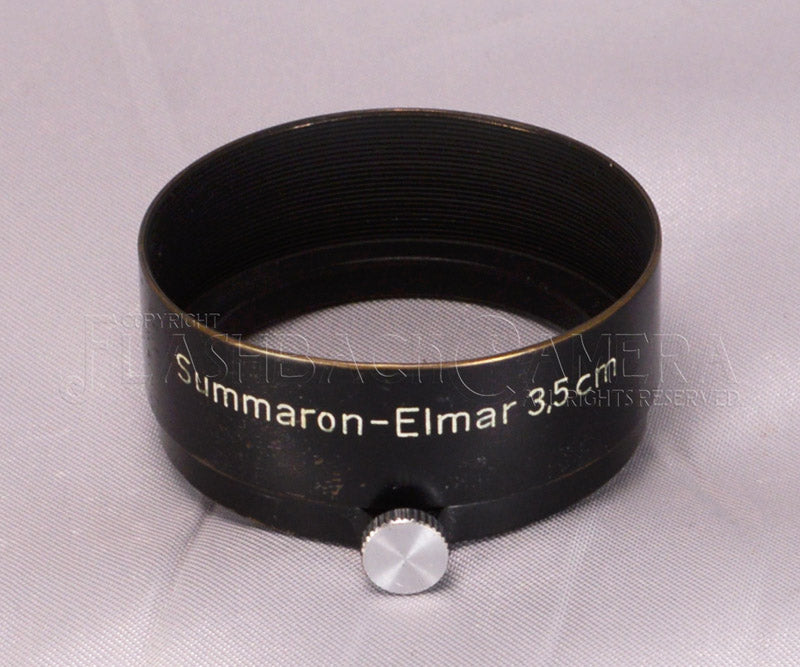 Leica Elmar 3.5cm ブラックペイント レンズフード