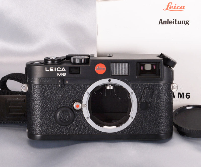 Leica M6 Black Chrome – FLASHBACK CAMERA