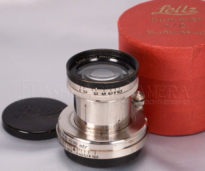 Summar 50mm f2 (L) Nickel – FLASHBACK CAMERA