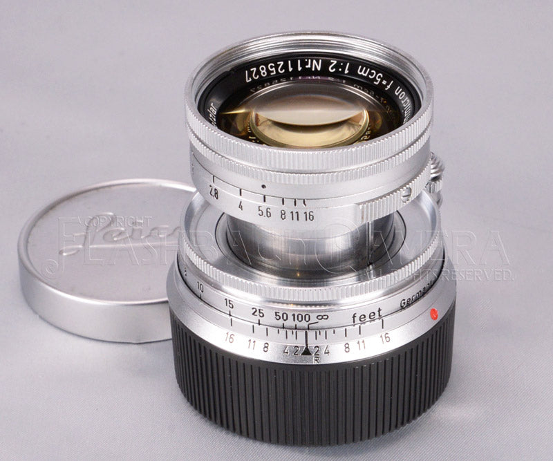 売り物Leica Summicron M 50mm 沈胴 難あり現状品 レンズ(単焦点)