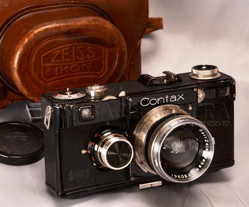Contax I + Sonnar 50mm f2 – FLASHBACK CAMERA