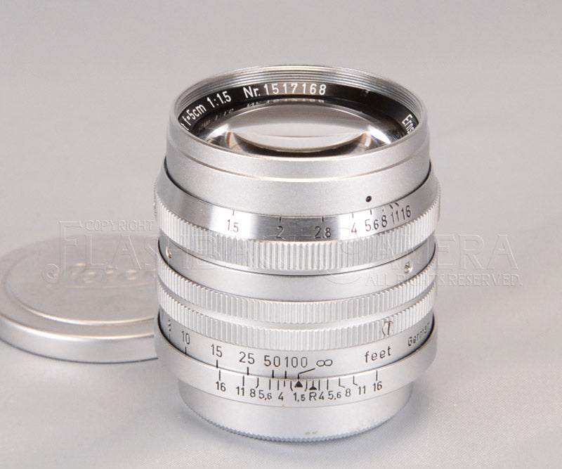 最終値下げ Leica summarit 5cm f1.5 後期 アダプター付き