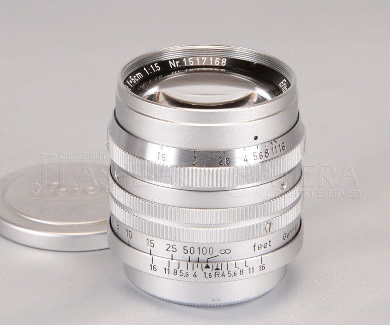 良品！Leica Summarit 50mm f1.5 blue coated