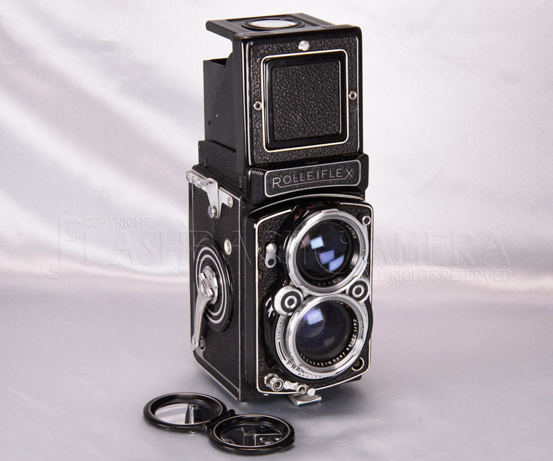 木造 【訳あり品】 ローライ Rolleiflex 2.8B Tessar 80mm F2.8 二眼 ...