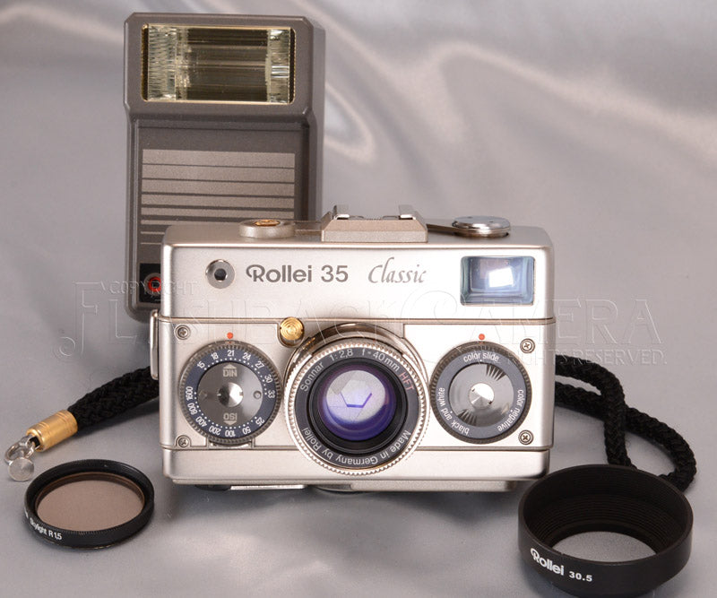 Rollei35 2023年オーバーホール済み 付属多数 - フィルムカメラ