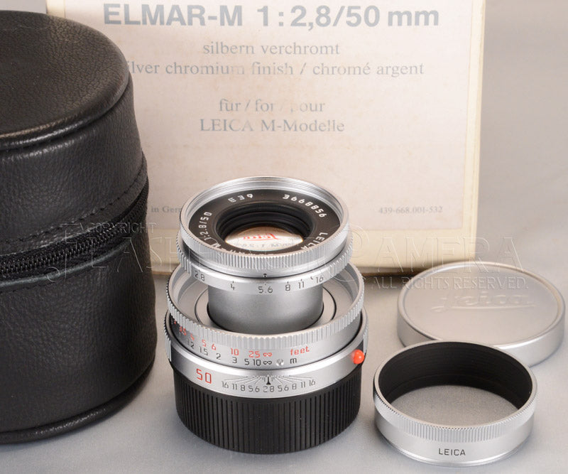 Elmar-M 50mm f2.8 (M) Chrome – FLASHBACK CAMERA