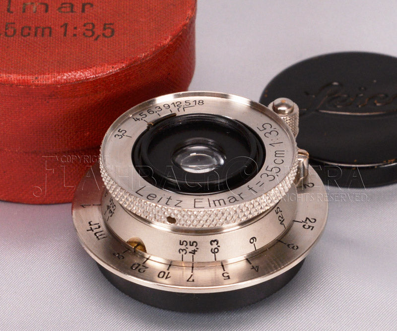 Elmar 35mm f3.5 (L) Nickel – FLASHBACK CAMERA