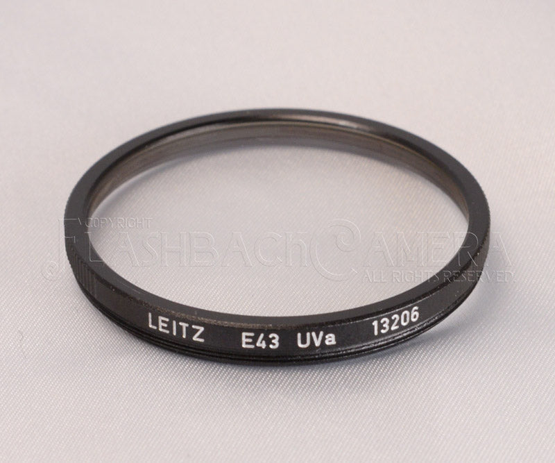 Leitz UVa Filter 13206 E43 Black – FLASHBACK CAMERA