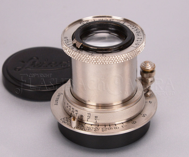 Hektor 50mm f2.5 (L) Nickel – FLASHBACK CAMERA
