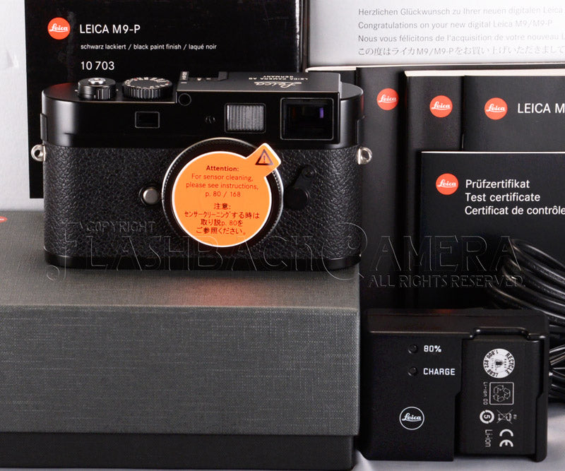 【CCD対策済】LEICA M9-P ブラックペイント フルセット