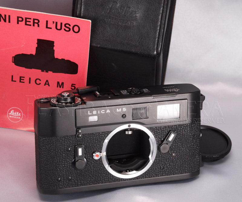 Leica M5 Black Chrome – FLASHBACK CAMERA