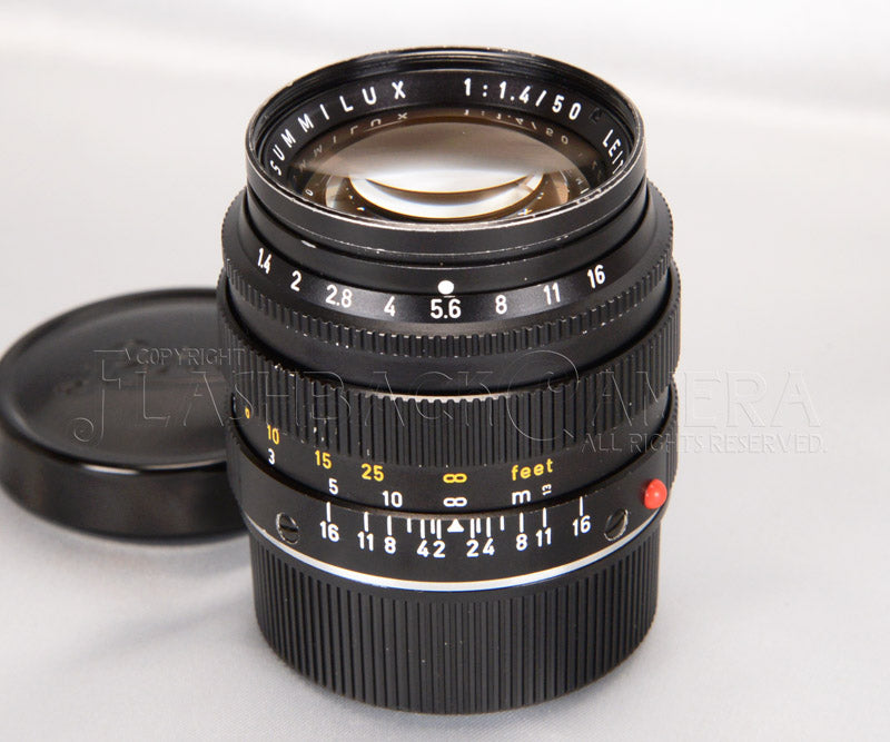 Summilux 50mm f1.4 (M) Black – FLASHBACK CAMERA