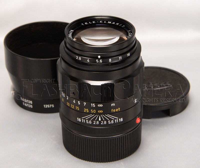 Tele-Elmarit 90mm f2.8 (M) Black – FLASHBACK CAMERA