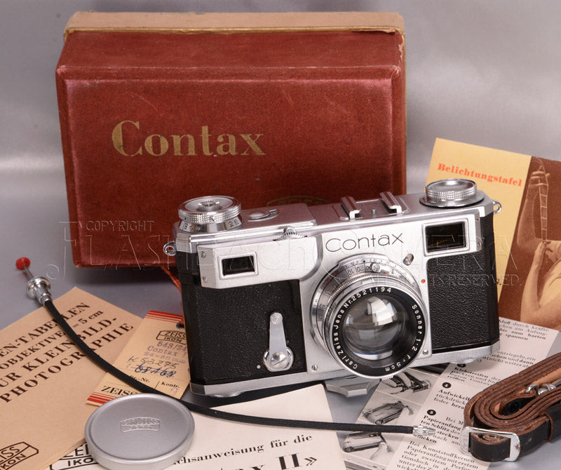 Contax II + Sonnar 50mm f2 – FLASHBACK CAMERA