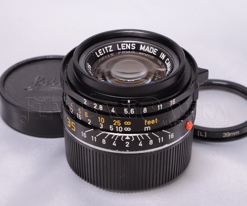 Summicron-M 35mm f2 (M) 1913-1983 – FLASHBACK CAMERA