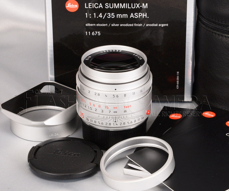 Summilux-M 35mm f1.4 ASPH (M) Chrome – FLASHBACK CAMERA