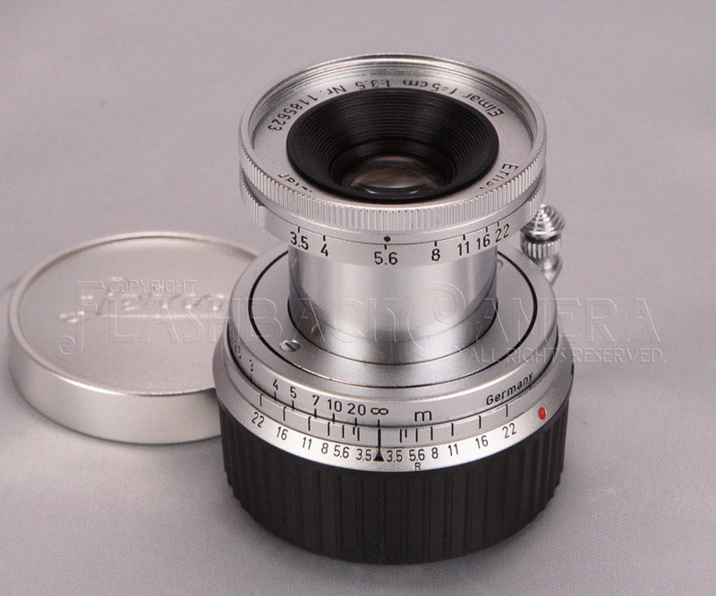 美品Leica LEITZ Elmar ライカ エルマー50mm f3.5 沈胴写真に写っているものが全てです