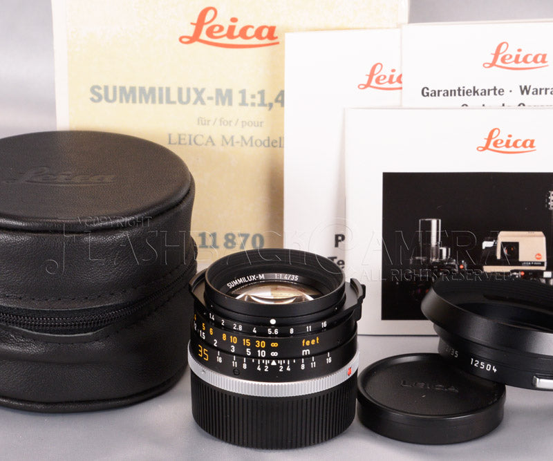 Summilux-M 35mm f1.4 (M) – FLASHBACK CAMERA