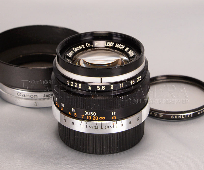 Canon 50mm f2.2 (L) – FLASHBACK CAMERA