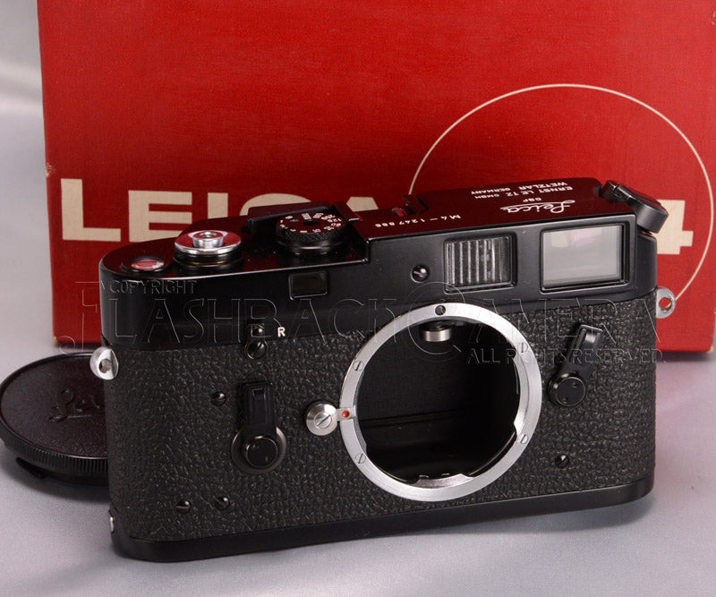 Leica M4 Black Paint – FLASHBACK CAMERA