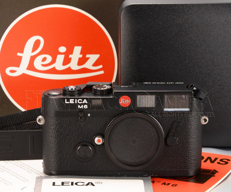 Leica M6 Black Chrome – FLASHBACK CAMERA