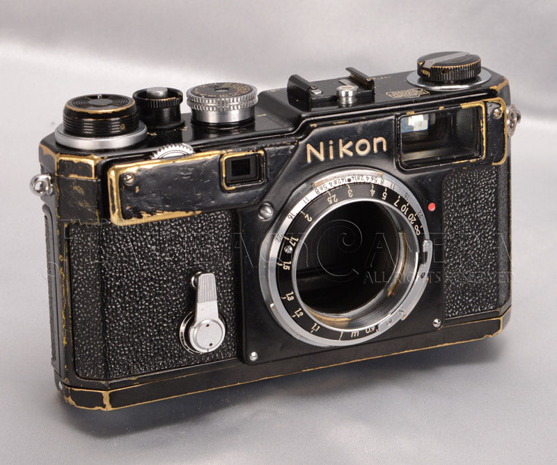 Nikon S3 Olympic Black Paint – FLASHBACK CAMERA