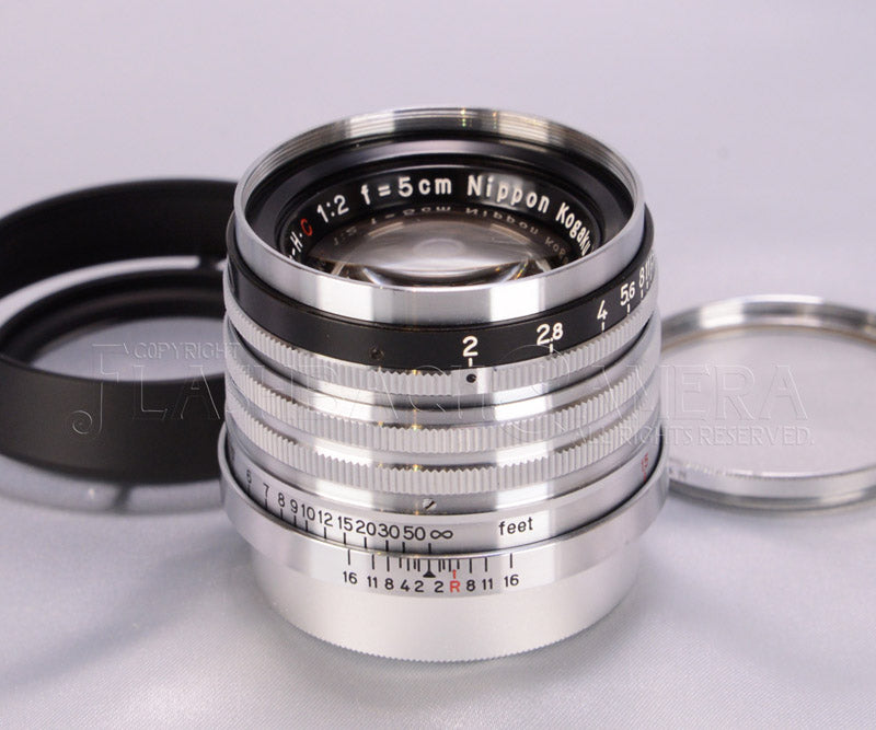 NIKKOR-H*C F2 50mm 黒帯 L39マウント 5cm Leicaニコン