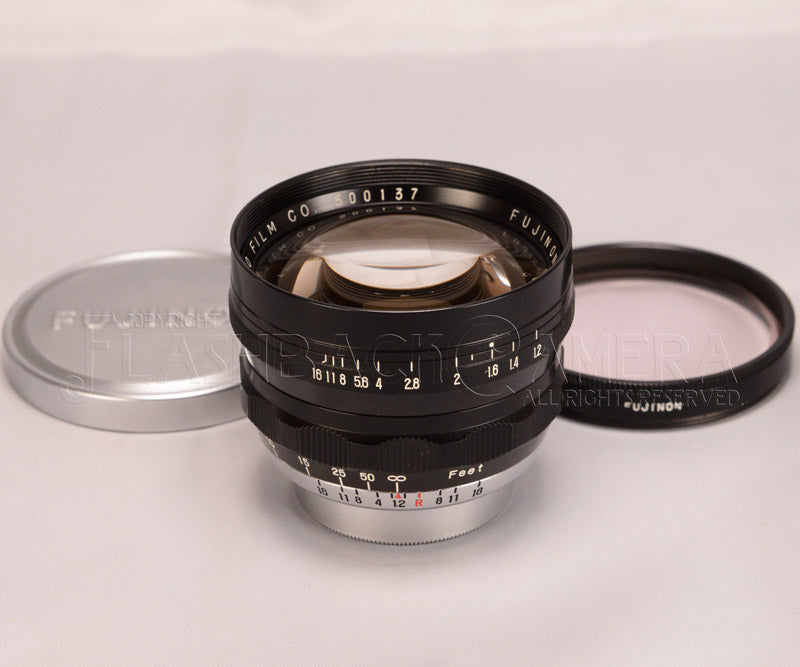 Fujinon 50mm f1.2 (L) Black – FLASHBACK CAMERA
