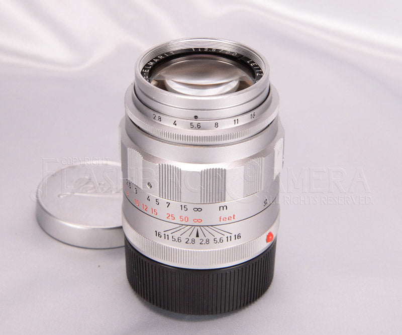 LEICA 90mm f 2.8 ELMARIT 1959年製 美品 - レンズ(単焦点)