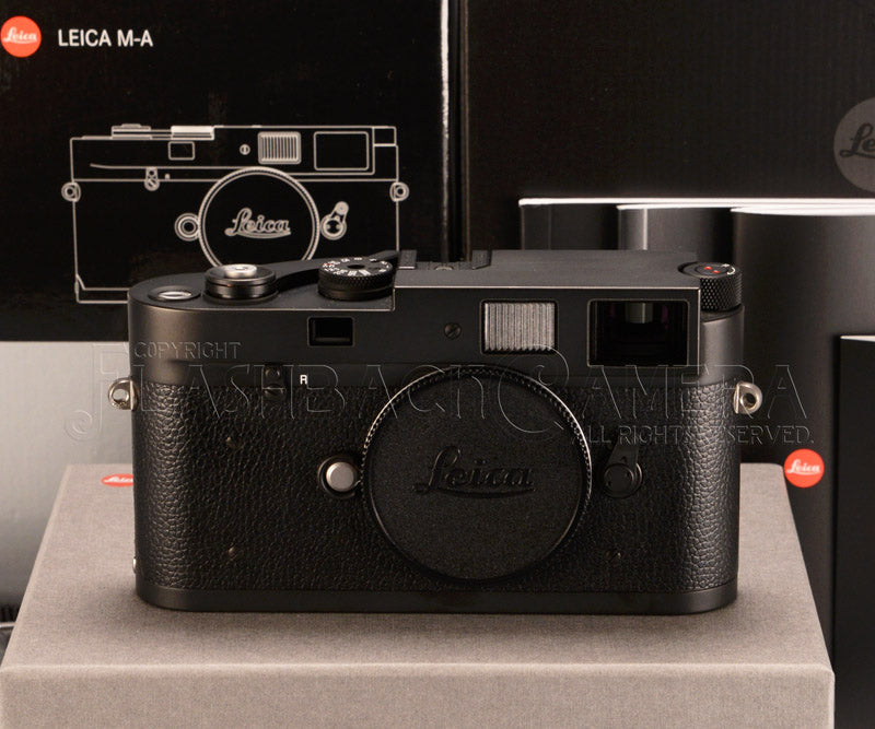 Leica M-A Black Chrome – FLASHBACK CAMERA