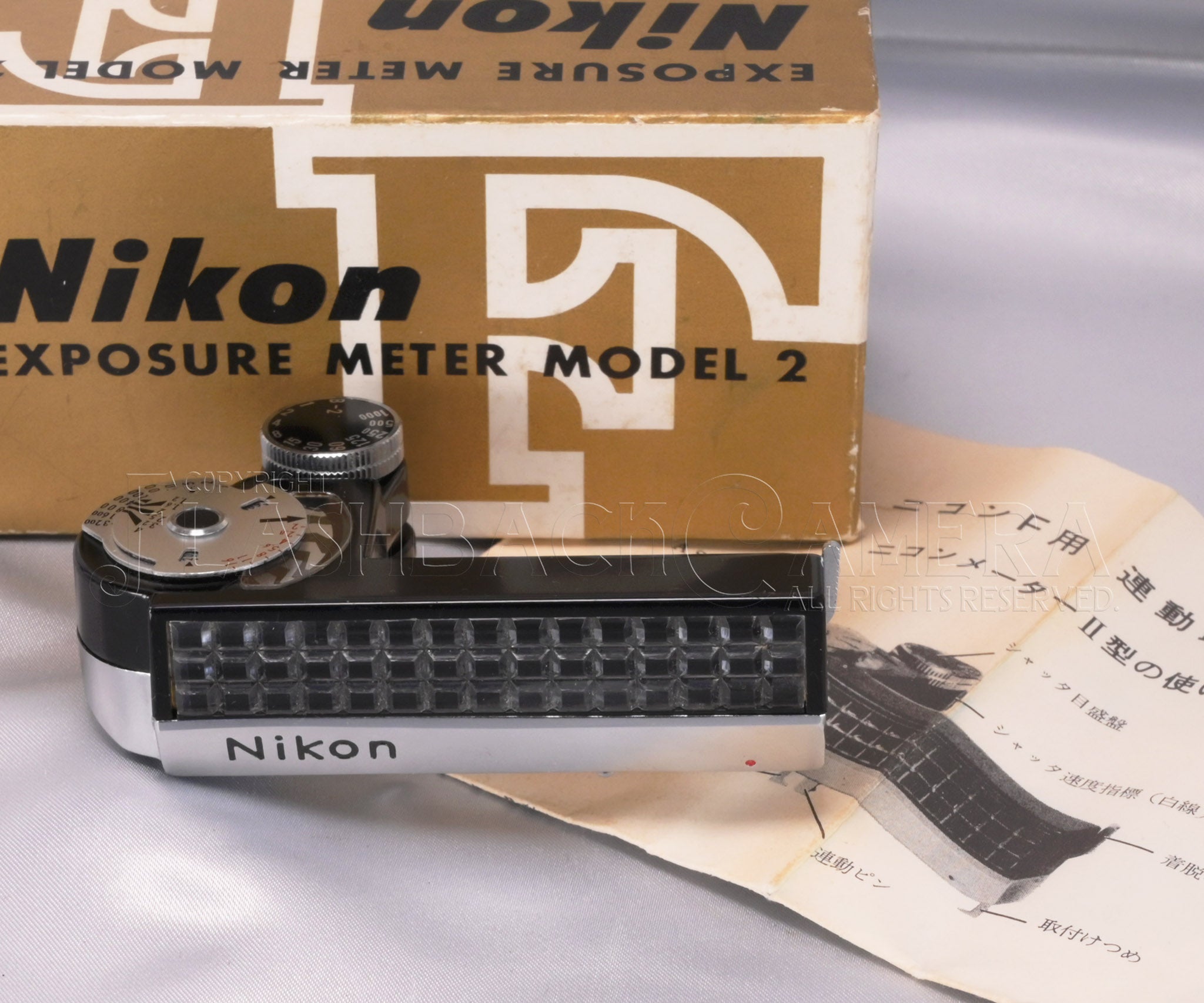 Nikon F Exposure Meter – FLASHBACK CAMERA