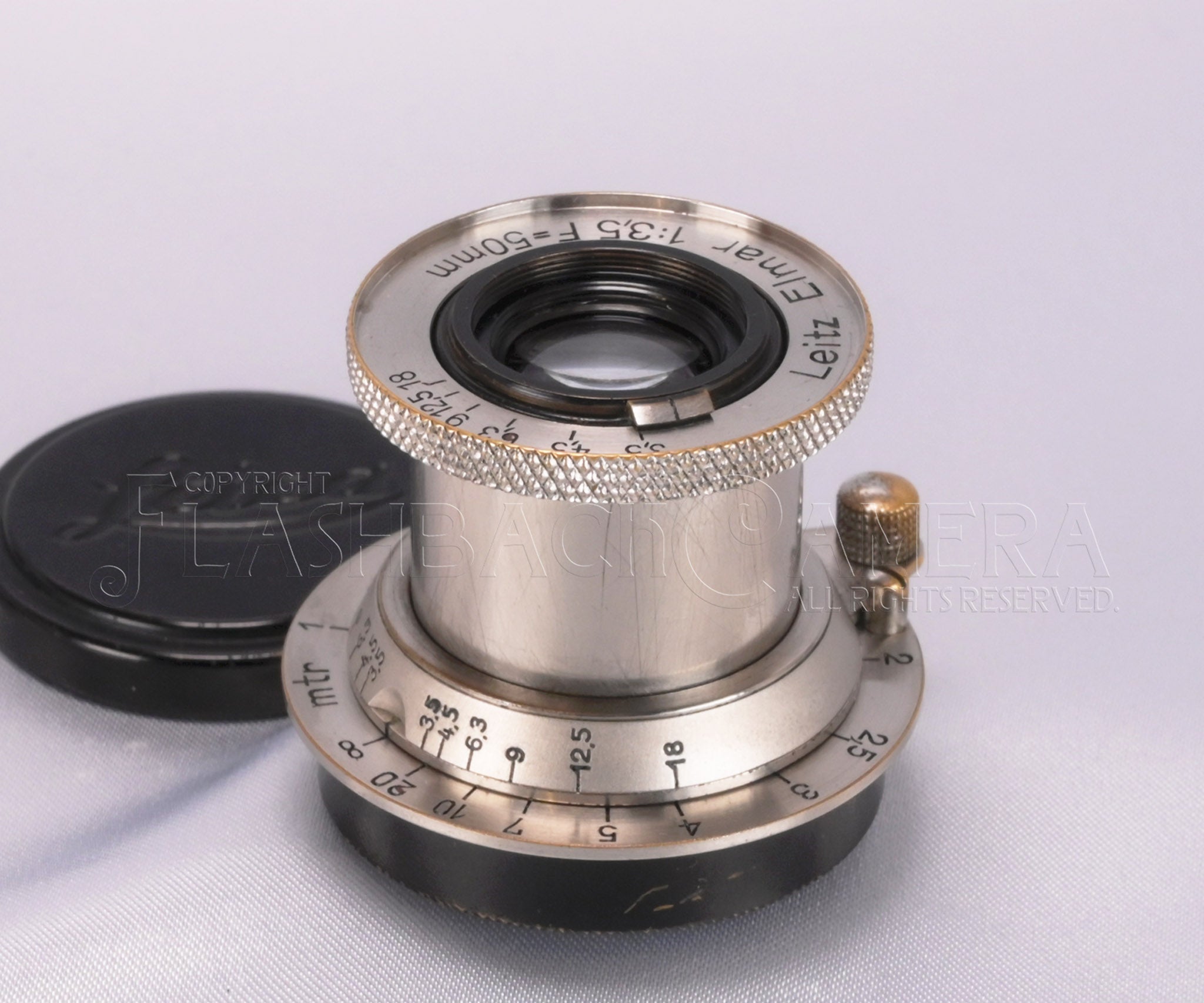 Elmar 50mm f3.5 (L) Nickel – FLASHBACK CAMERA