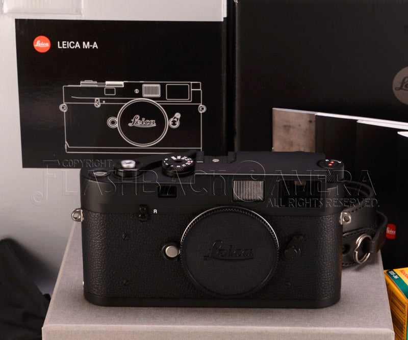 Leica M-A Black Chrome – FLASHBACK CAMERA