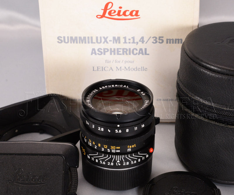 Summilux-M 35mm f1.4 (M) Aspherical – FLASHBACK CAMERA