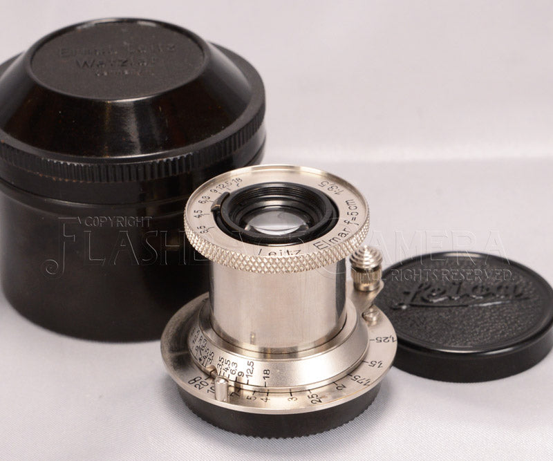 Leica Elmar 50mm f3.5 nickel ニッケルエルマーフルサイズ対応フルサイズ対応可