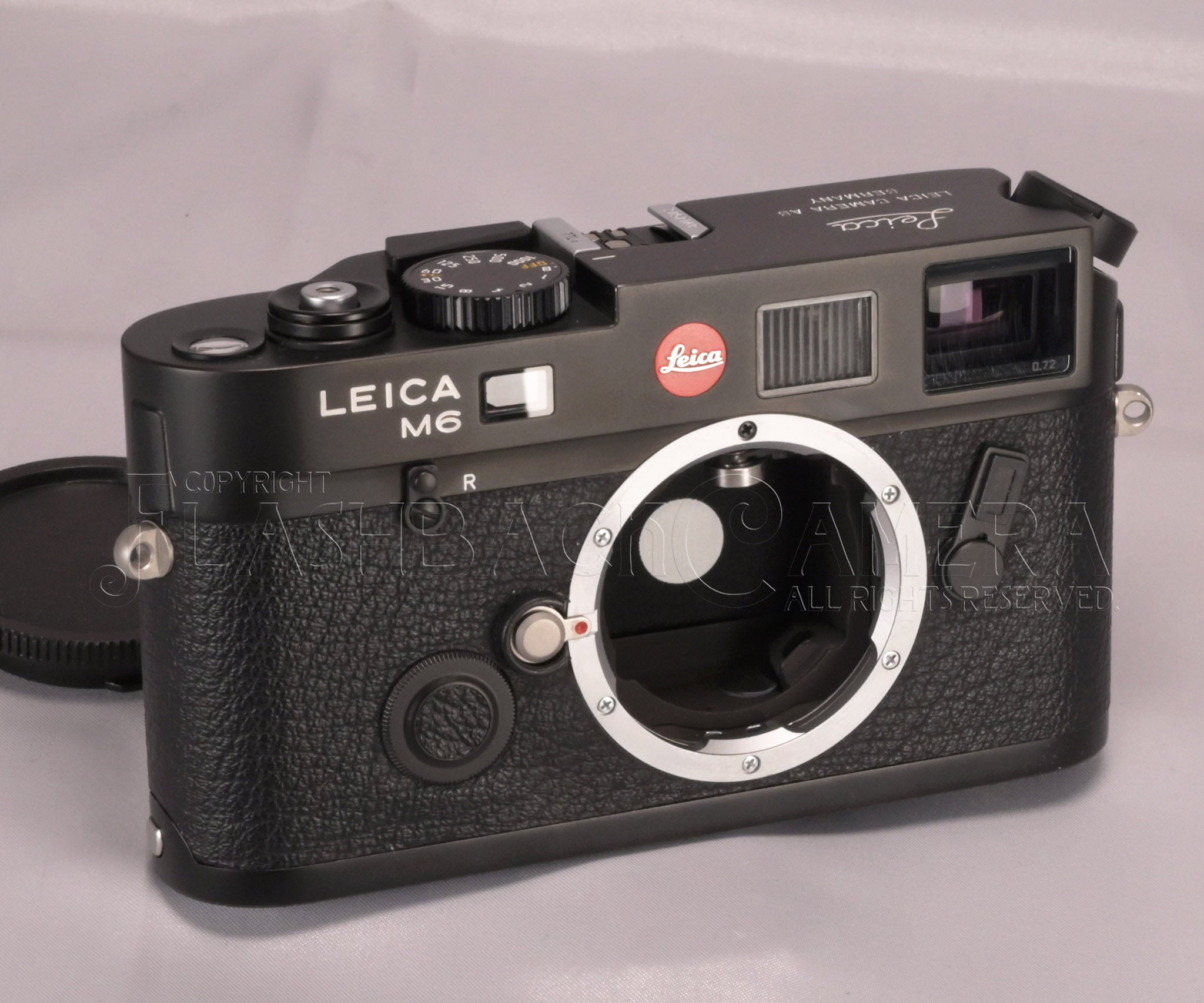 Leica M6 TTL 0.72 Black Chrome Japan Limited – FLASHBACK CAMERA