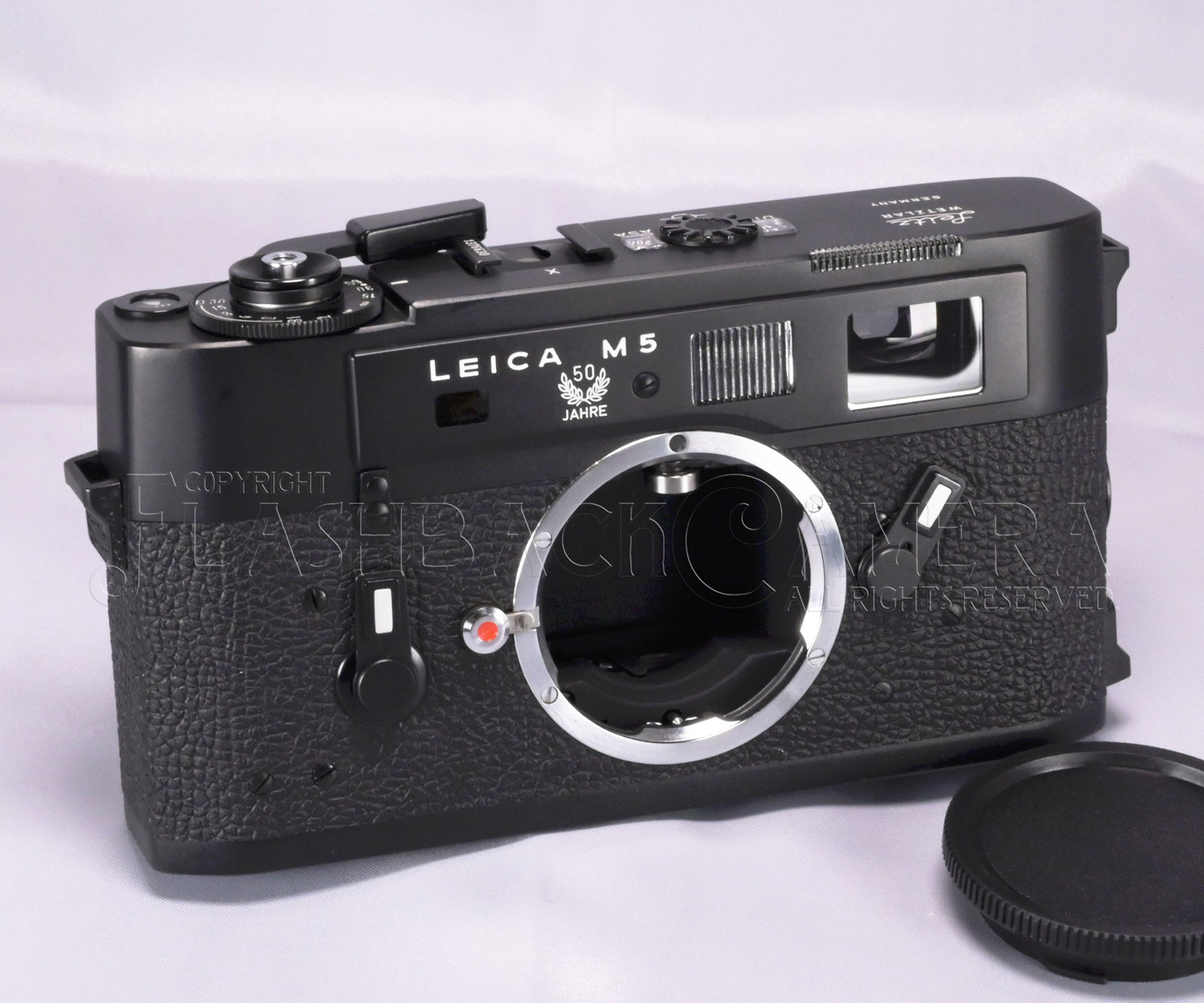 Leica M5 Black Chrome 50 Jahre – FLASHBACK CAMERA