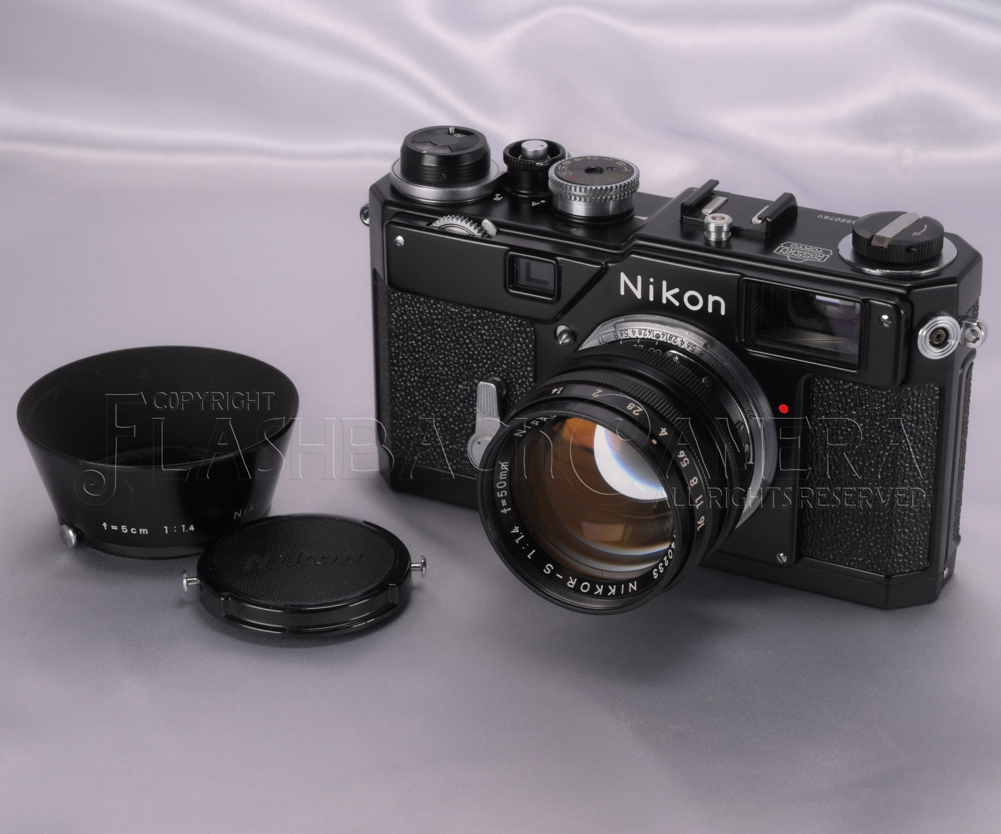 Nikon S3 Olympic Black Paint – FLASHBACK CAMERA