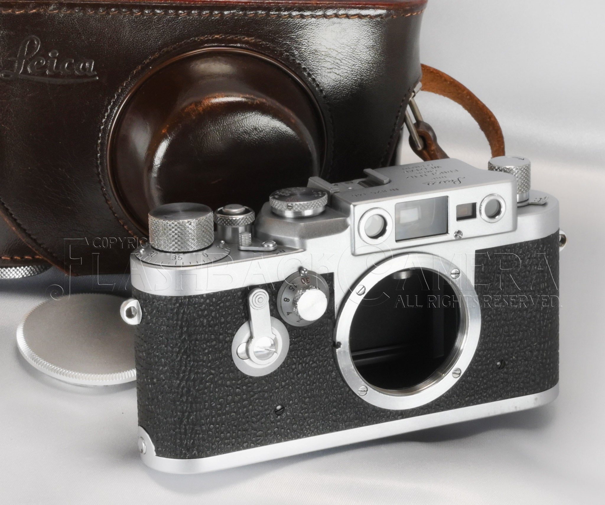 希少 ライカⅢG バッジ Leica IIIg ヴィンテージ カメラ ケース Leica IIIg – FLASHBACK CAMERA