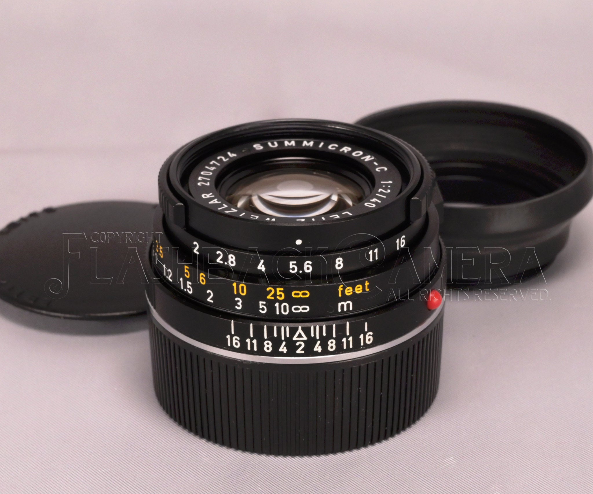 Summicron-C 40mm f2 (M) – FLASHBACK CAMERA