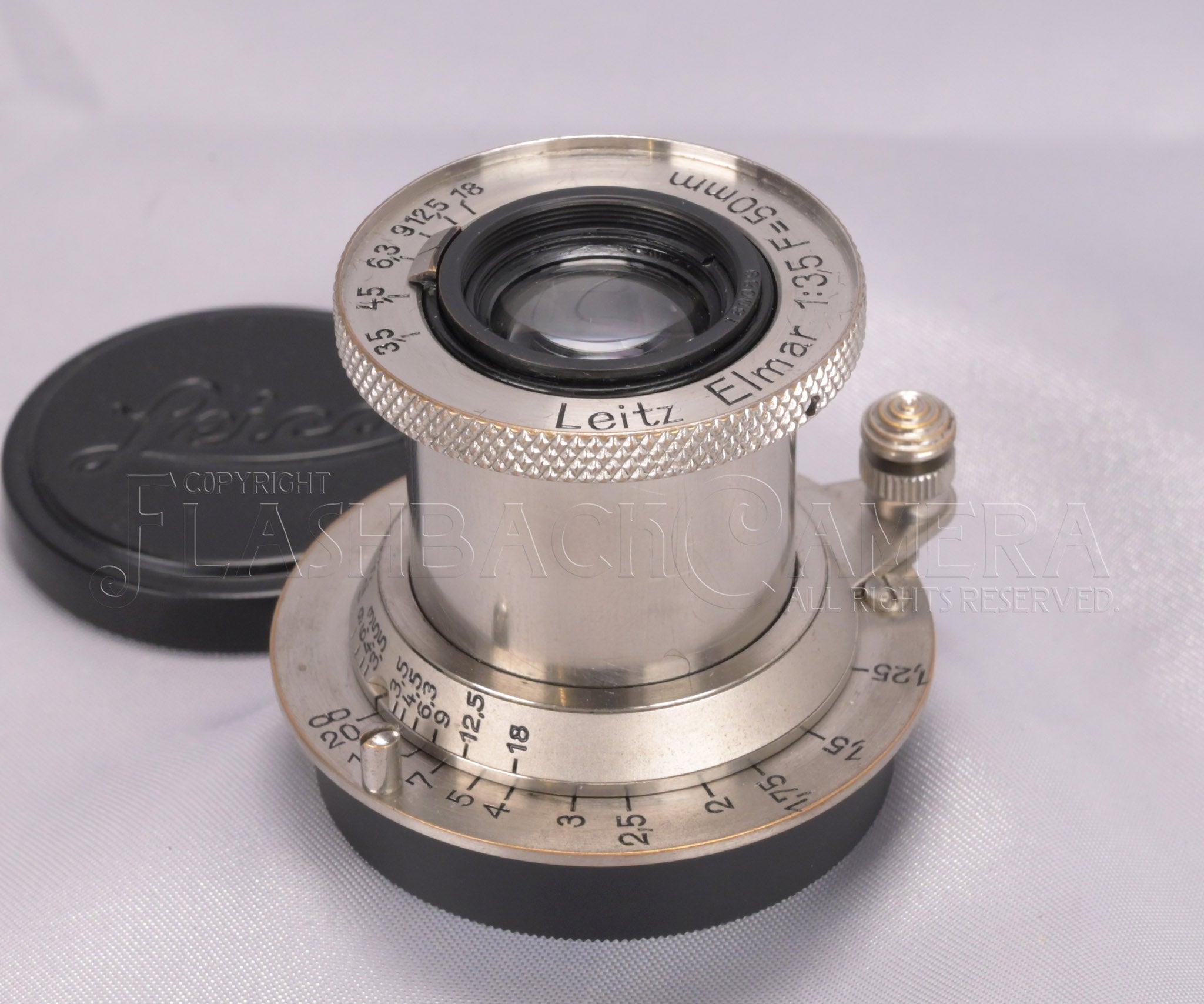 Elmar 50mm f3.5 (L) Nickel – FLASHBACK CAMERA