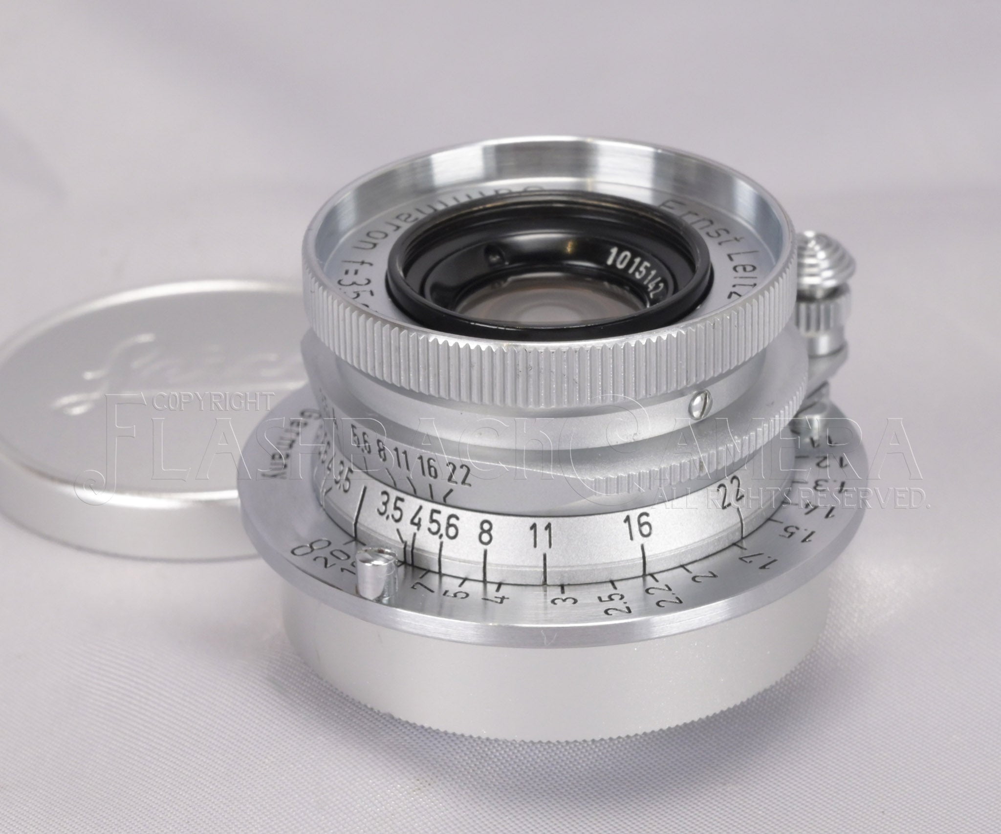 〓 18)Leica/LEITZ Summaron 35mm F3.5 ライカLマウントレンズ 現状 