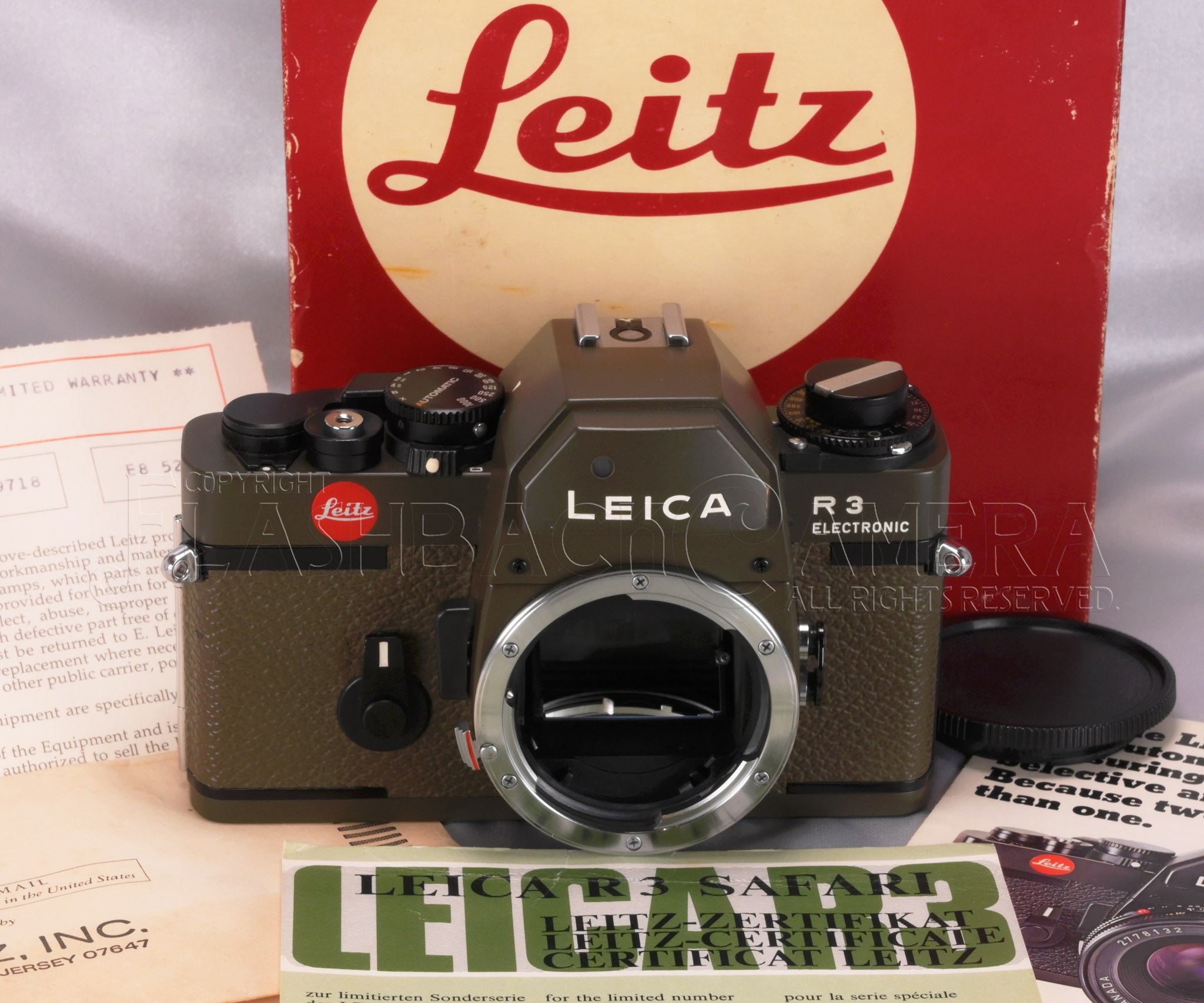 Leica R3 Électronique + Bon (272778 Leica R3 Électronique + Bon (272778